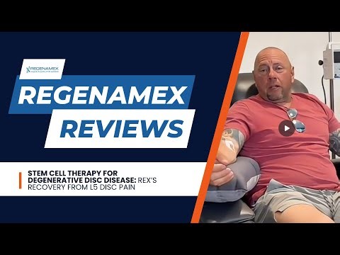 Stem Cell Therapy for Degenerative Disc Disease – Rex’s Incredible Recovery at Regenamex