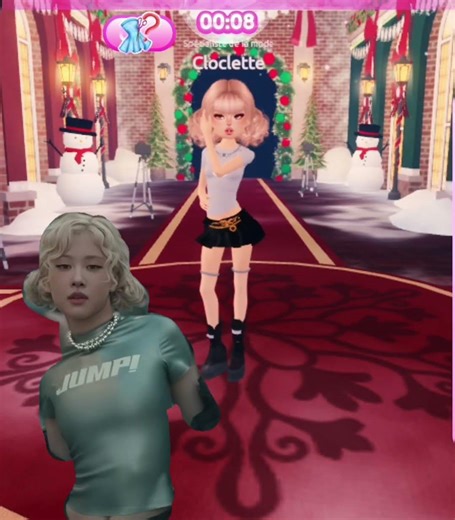 Rose jump dress to impress #jump #rose #dresstoimpress #blackpink