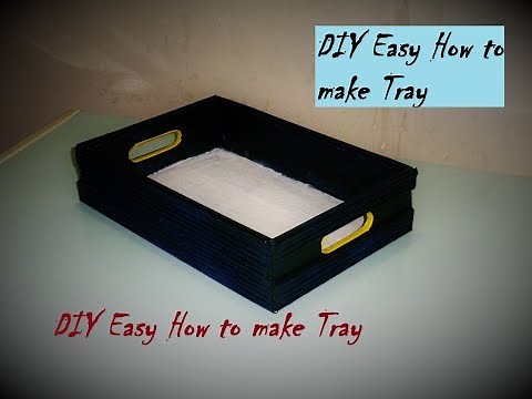 DIY Easy | How to make Tray / Organizer | Made with Cardboard |