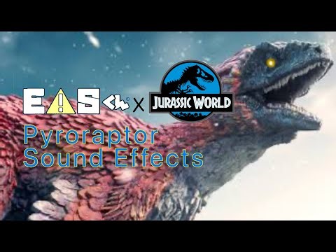 Pyroraptor Sound Effects From EAs Kun x Jurassic World Sound Effects