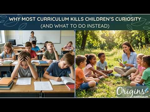 Why Most Curriculum Kills Children's Curiosity (And What to Do Instead)