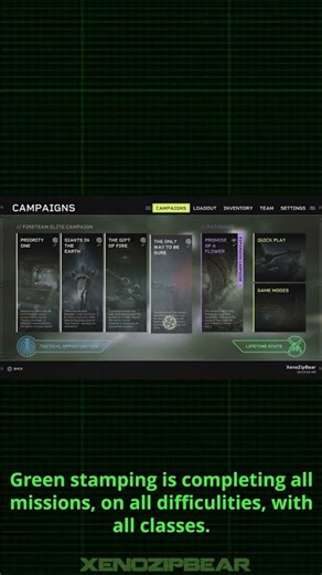 Green Stamp Quick Reference | Aliens: Fireteam Elite Tips #aliensfireteamelite