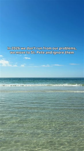 In 2026, we’re choosing peace. And by peace, I mean moving to St. Petersburg and pretending everything else will sort itself out. In all seriousness, here are a few reasons people love being in St. Pete: - An arts scene that’s both world-class and local — from the Dali Museum to neighborhood murals, artist studios, and gallery nights that keep creativity on every block. - Walkable, character-rich neighborhoods like Old Northeast and Kenwood, where restored bungalows, live oaks, and community eve