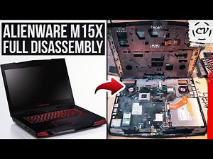Alienware M15x Disassembly (All This Just To Reveal The Charge Port)