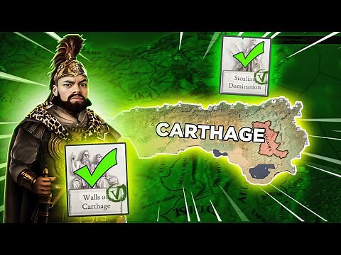 Tunisian man plays as CARTHAGE in Imperator: Rome