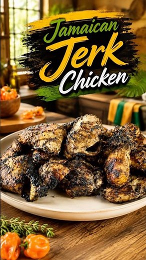 Jamaican Jerk Chicken Recipe | Juicy, Spicy & Easy for Beginners