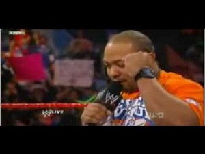 WWE MONDAY NIGHT RAW 12/28/09: JOHN CENA VS SHEAMUS (WWE CHAMPIONSHIP) PART 1/2