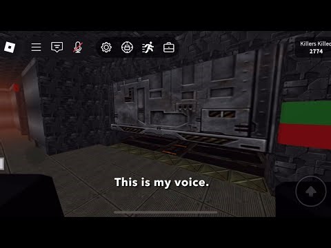 Roblox Area 51 gameplay and a voice reveal.