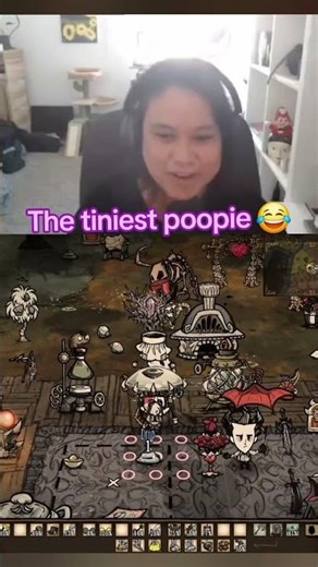 the tiniest poop 💩😂 #dontstarve #dontstarvetogether #dst #klei #kleientertainment