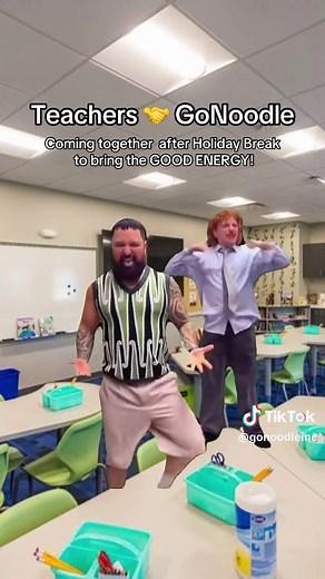 What’s the first GoNoodle you’re gonna hit play on after Winter Break? #TeacherTok #TeacherMeme #ElementaryTeacher