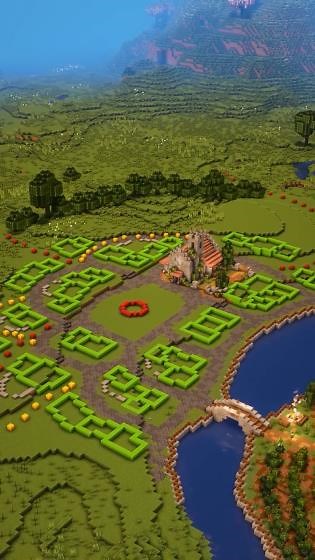 Italian Style Village Build Minecraft