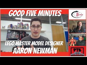 Good five minutes Interview with LEGO Master Model designer Aaron Newman #lego #legohouse