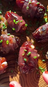 12K views · 88 reactions | A quick and easy snack/appetizer that would be perfect to serve up this holiday is our Parmesan Stuffed Bacon Wrapped Date Bites! They're ridiculously easy and delicious. Full recipe in comments! | Spoon Fork Bacon | Facebook