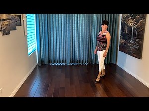 Mamma Maria to Mamma Maria line dance demonstration and tutorial by Stephie