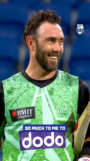 KFC Big Bash League on Instagram: "Glenn Maxwell has been a Melbourne Star since 2012. A champion of the club, but yet to win a BBL title. Is this the season for Maxi and the team in green? 💚 #BBL15"
