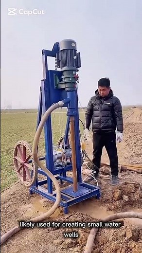 DIY Water Well Driller in Action