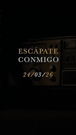 Amigos, aquí sintonizando un pequeño adelanto de "Escápate conmigo" en una semana podrán escucharla