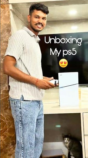 Finally Got My PS5! 🎮 | Delivery & Unboxing Reaction #Shorts #Vlog #PS5 #unboxing #gaming