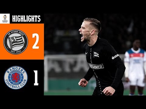 HIGHLIGHTS | SK Sturm Graz vs. Rangers FC | Matchday 2