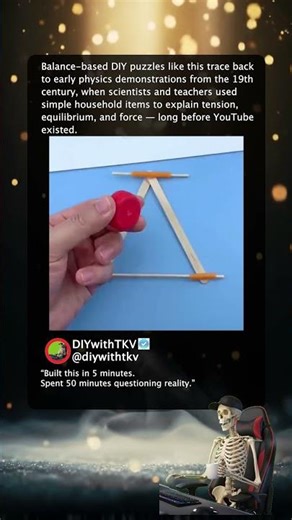 This DIY Toy Breaks Physics (Or Does It?) 😅⚙️