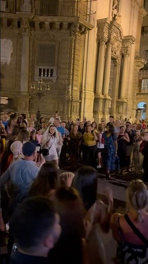 💃 Dancing Through the Night | Quattro Canti – Palermo Nightlife Experience 🌙🇮🇹