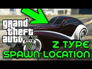 GTA 5 Car location spawn glitch Z TYPE!! With 100% PROOF