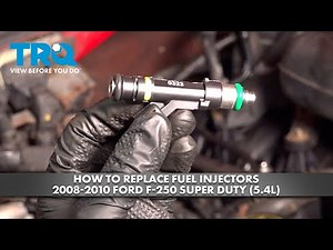How to Replace Fuel Injectors 2008-2010 Ford F-250 (5.4L)