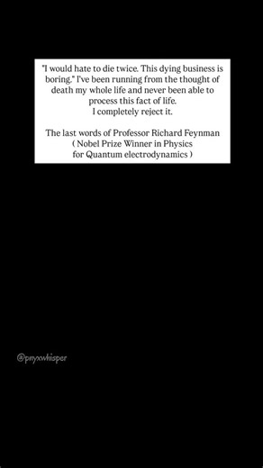 HISTORY | PHILOSOPHY | SCIENCE on Instagram: "Richard Feynman was an American theoretical physicist famous for making complex ideas simple. He worked on quantum electrodynamics, helped build the atomic bomb during the Manhattan Project, and later became known for his fearless curiosity, sharp humor, and teaching style that inspired generations of scientists. . . Follow @pnyxwhisper for more... . . . #fyp #RichardFeynman #PhysicsLegend #QuantumElectrodynamics #GreatScientists #ScienceIcon #Curios