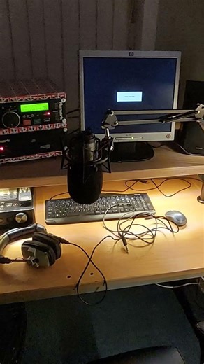 still a long way to go in building my home radio studio. I'm loving the retro feel #allaboutthemusic