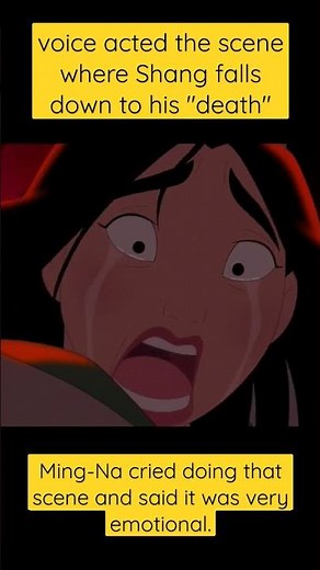 In case you didn't know, behind the scenes of Mulan 2...