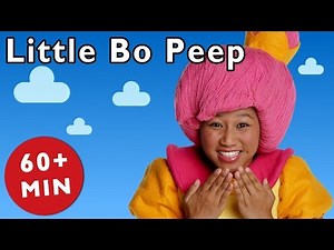 Little Bo Peep and More | Nursery Rhymes from Mother Goose Club!
