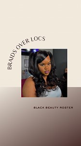 6.5K views · 90 reactions | Braids over micro locs? Yes ma’am you devoured! 癩 Now do us NEXT : @niadiatia #BBR #BlackBeautyRoster #BlackInBeauty #microlocs #braids | Black Beauty Roster | Facebook