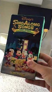 Opening To Disney's Sing Along Songs Volume 8 Very Merry Christmas Songs 1990 VHS