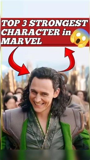 Top 3 most string characters in marvel #comics #marvel