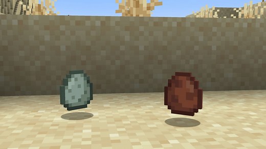 How to get blue and brown eggs in Minecraft