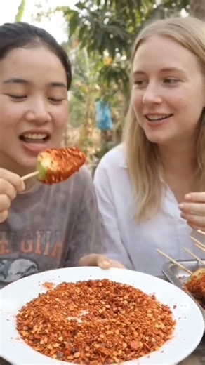 Sourest Mango + Chili = Instant Regret #spicychallenge
