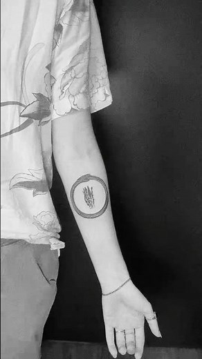 The ouroboros tattoo and its meaning! #tattoo #tulsatattooshop #tulsatattooartist