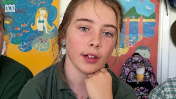 Going to school barefoot in an island paradise