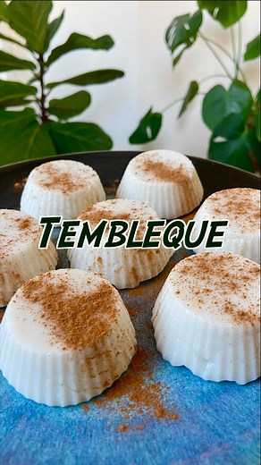 Roberto “Berto” Clemente on Instagram: "I’ve been wanting to make tembleque for a while and I didn’t realize how simple it is to make. Tembleque is actually a Puerto Rican 🇵🇷 sweet and is already vegan friendly. I made it using a recipe from “Sweets and Beyond” on YouTube. “Tembleque” also means “jiggly or wobbly” in Spanish, which describes the texture of this sweet, coconutty dessert. Here’s how to make it: Ingredients: Coconut milk - 2 cans Corn starch - 1/2 cup Sugar - 1/2 cup Salt - 1/2 t