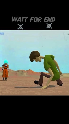 shaggy vs Goku fight ☠️☠️#figting #shorts #anime #viral