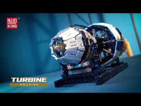 "Build a Working Turbojet Engine! | Mould King City Aircraft Engine Model - STEM Fun for Adults"