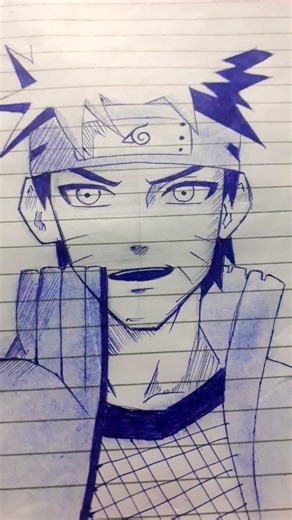 quick sketch naruto #anime #drawing