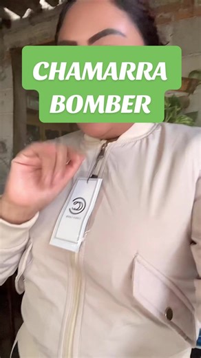 Luce a la moda y cómoda con esta chamarra BOMBER 😌 #chamarra #BOMBER #suave #fyp #viral