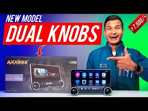 🤑DIAMOND 2K Android Player Under 7,000 | Best Dual Knob Android Stereo For Car | By Axxess Integrate