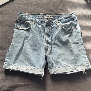 Levi's Light Blue Jean Shorts for Men
