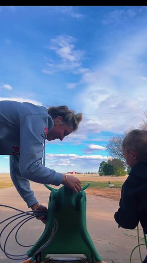 Enjoy Summer Days Roping with My Best Partner