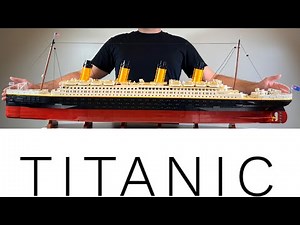 I Built the Worlds Longest Lego Set Titanic ULTIMATE Speed Build Set 10294 for you!!!