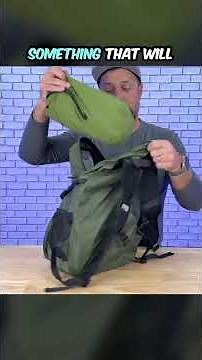 Tripped Travel Gear Foldable Backpack Review #Shorts