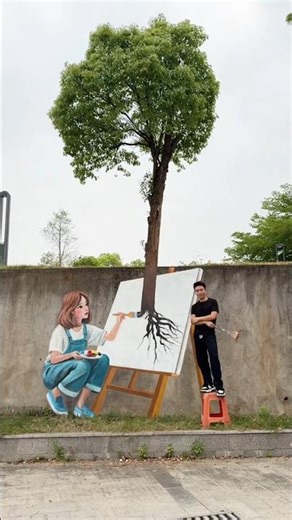 This Stunning Tree Wall Art Will Blow Your Mind 😍 | Unique Wall Design