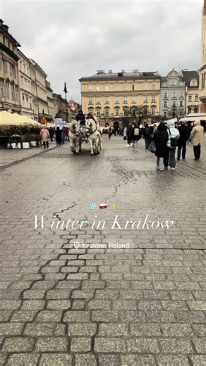 Wholesome little new years trip in Krakow ✨ #krakow #poland #traveltok #winterseason #travels